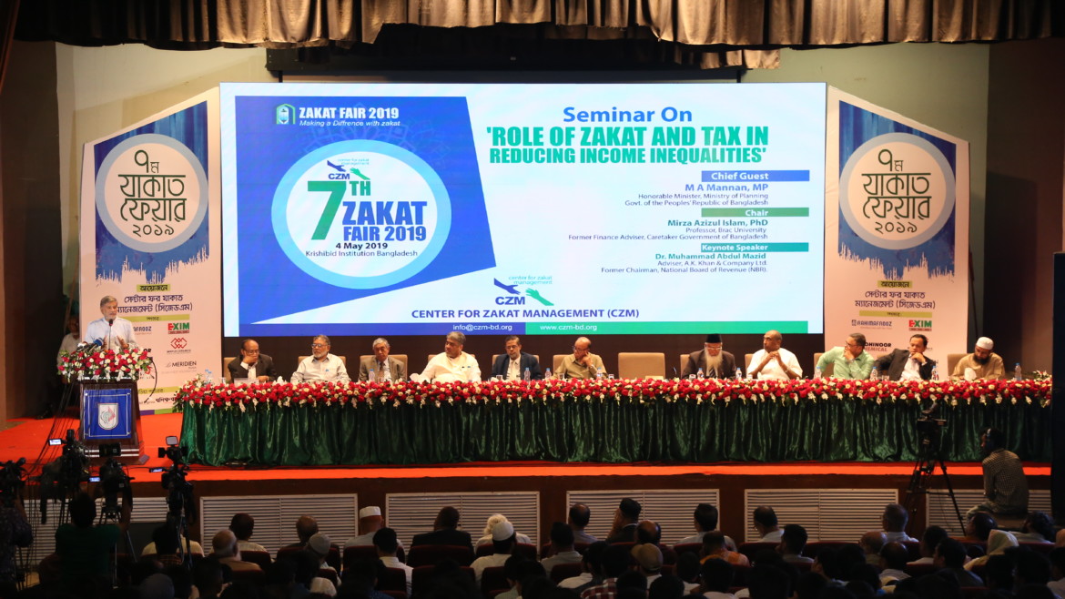 CZM organized 7th Zakat Fair 2019 at Krishibid Institution